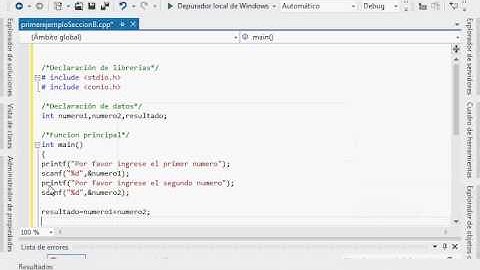 Introducción a lenguaje C
