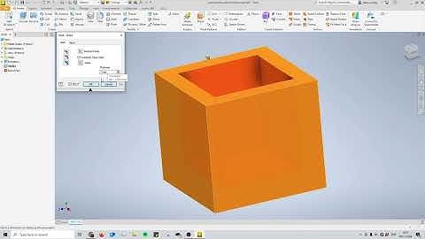 How to use the Shell Tool - Autodesk Inventor