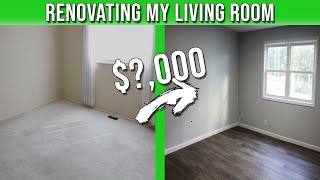 $$ Renovating My Living Room (Cost $?,000) by Brandon Hall 149 views 1 year ago 12 minutes, 6 seconds