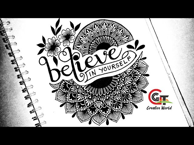 How to Draw Abstract Colorful Mandala step by step | Fun Colorful Mandala  art - YouTube