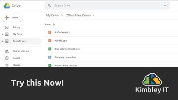 Try This Now! - Edit Office Documents in Google Drive