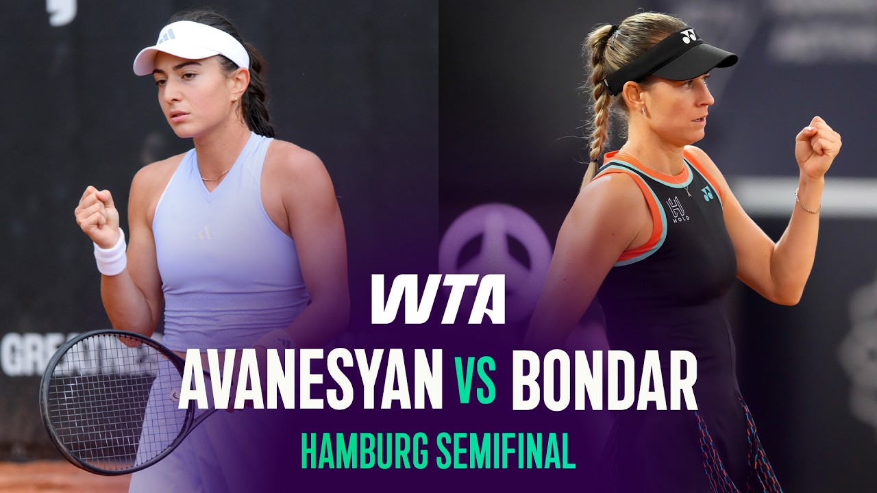 Elina Avanesyan vs. Anna Bondar | 2026 Hamburg Semifinal | WTA Match Highlights