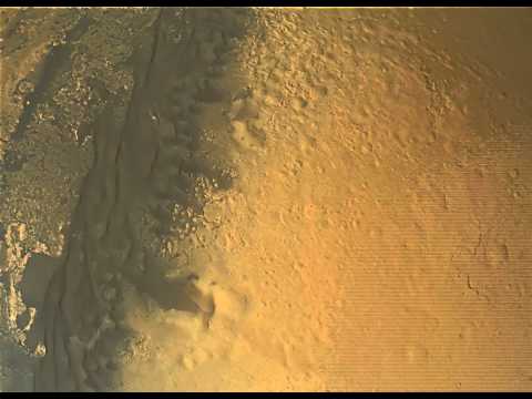 Complete Mars Curiosity Descent - Full Quality Enhanced HD 1080p Landing + Heat Shield impact