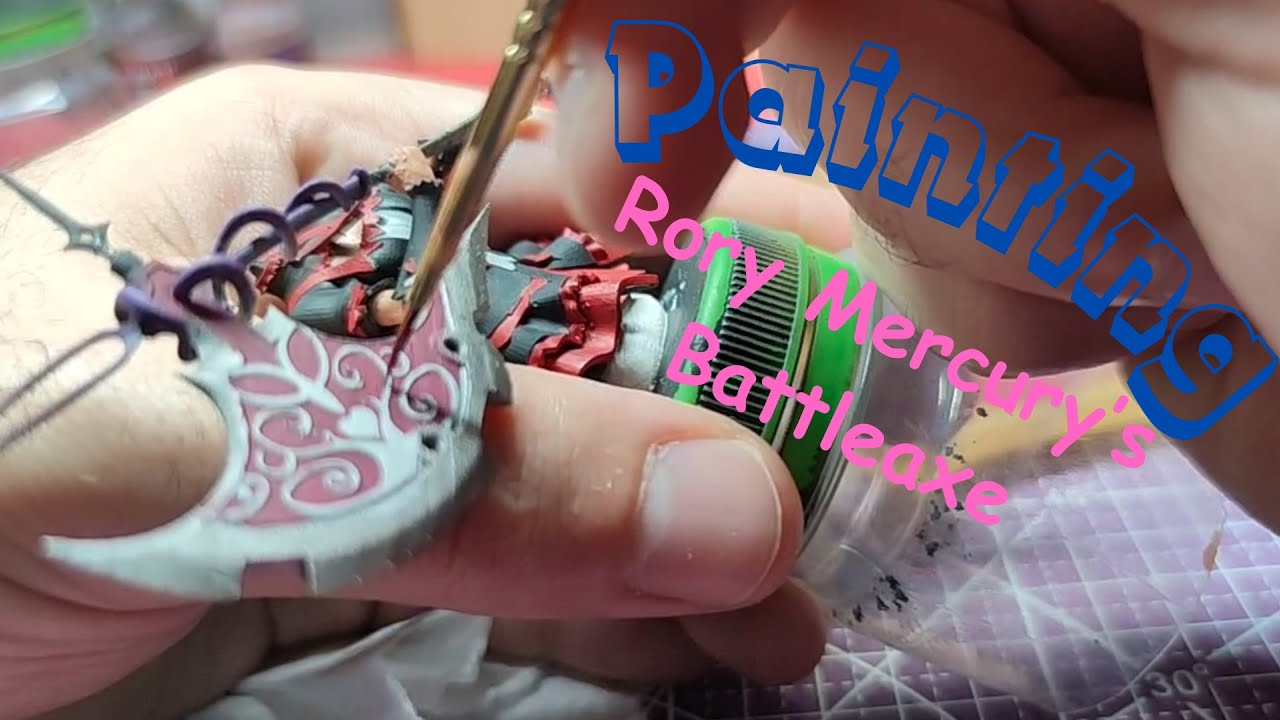 Painting Rory Mercury: Battleaxe - YouTube