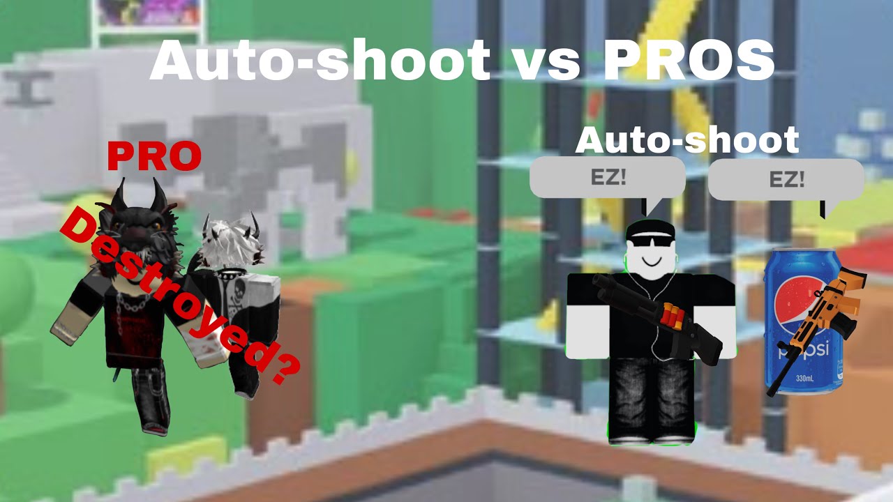 Auto Shoot Rivals Destroying PROS with Auto-shoot in Rivals! - YouTube