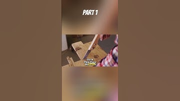 Shims Fix Wobbly Furniture Fast - Part 1 #shorts