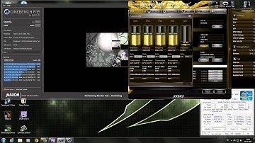 intel i5 2500K 3.3 Ghz overclocked to 4.5 Ghz