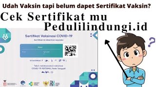 Cara Mendapatkan Sertifikat Vaksin Covid-19 Jika Tidak Menerima Notifikasi SMS