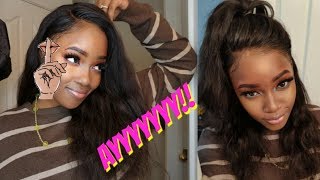 🍫HOW TO: MELT LACE FOR CHOCOLATE SKIN | LOWER HAIRLINE | FT. ISHOW HAIR CO.