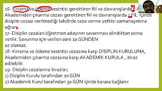 Meb-Ags- 7528 Öğretmenli̇k Meslek Kanunu Nokta Atişi- Hamza Eren