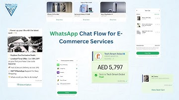 WhatsApp Chat Flow for E-Commerce Services