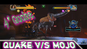 Quake v/s MoJo one shot kill (Without Any Touching) MCOC : Junior G Gaming