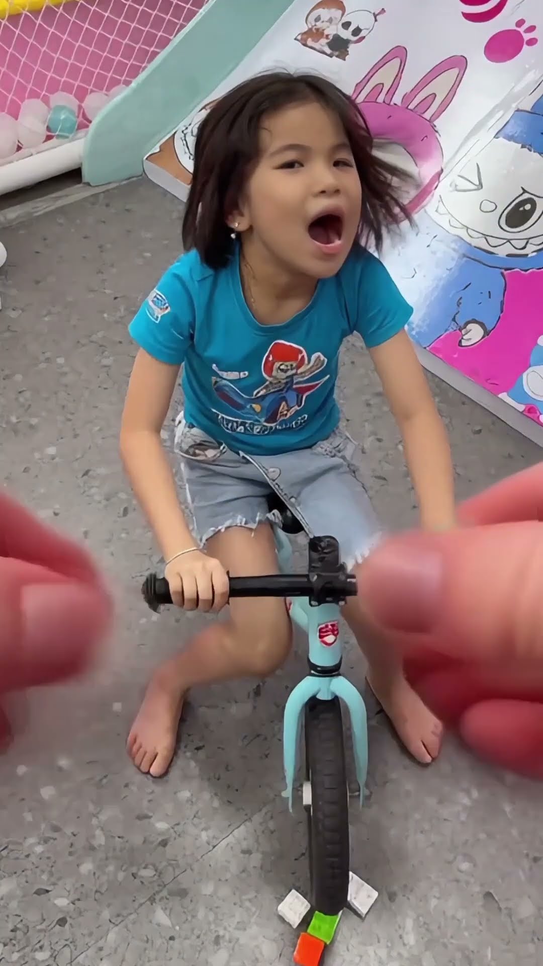 LNS - Bé cún bị biến thành slime || Paws plasticine little girl #shorts