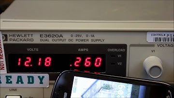 Agilent Hewlett Packard HP E3620A 0-25V @ 0-1A Dual Output DC Power Supply