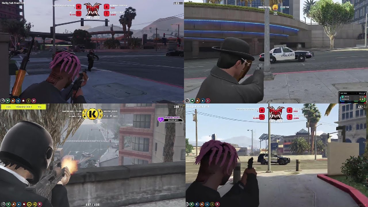 Gulag Gang Vs PD Shootout To Save Marty