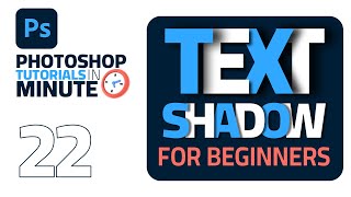 Photoshop 2023 - How to Add a Text Shadow (Fast Tutorial)