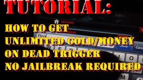 Dead Trigger Hacked Account: Username And Password For Unlimited Gold