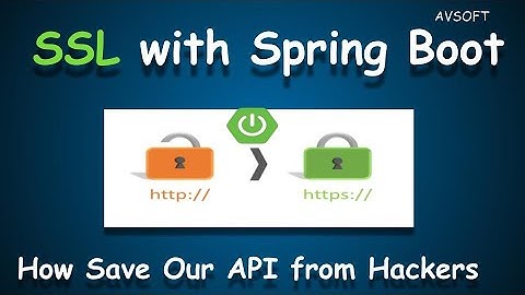 Spring boot  | Enable Https For Spring Boot | SSL
