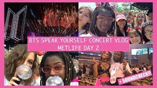 bts speak yourself concert vlog | metlife day 2 (I had floor again omg)