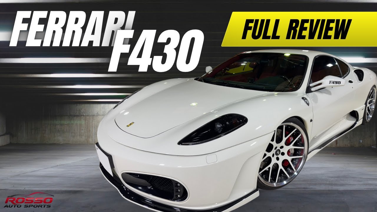 フェラーリ F430 F1 正規ディーラー車 ROWENエアロ パワークラフト