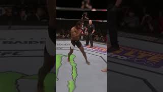Ngannou&#39;s brutal uppercut in UFC debut