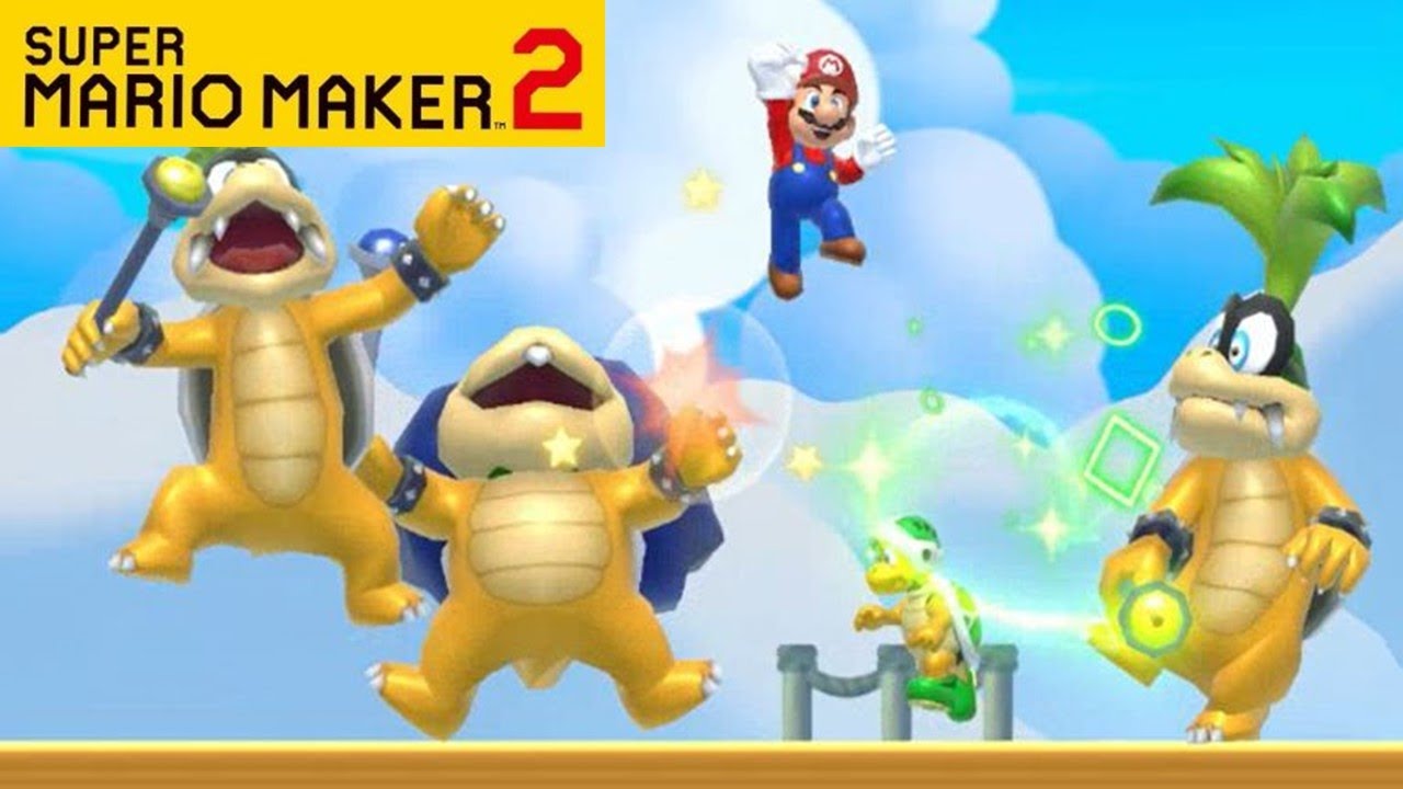 AIRSHIP STRONGHOLD KOOPALINGS BOSS FIGHT, BATTLE & MUSIC THEMED STAGES