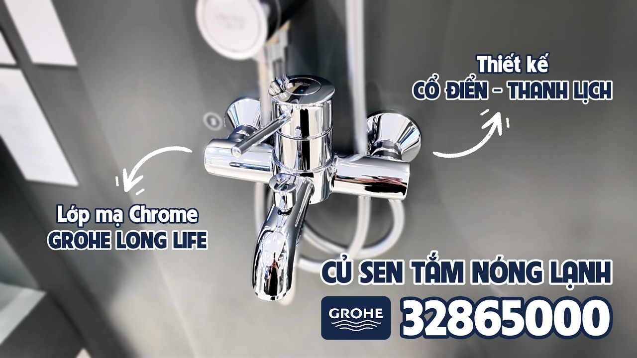 Củ sen tắm nóng lạnh GROHE 32865000