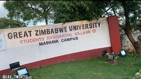 GREAT ZIMBABWE UNIVERSITY. MASHAVA CAMPUS RESIDENTIAL AREA .