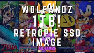 Wolfanoz 1TB RetroPie SSD Image for Raspberry Pi 4 - Over 24,000 games!