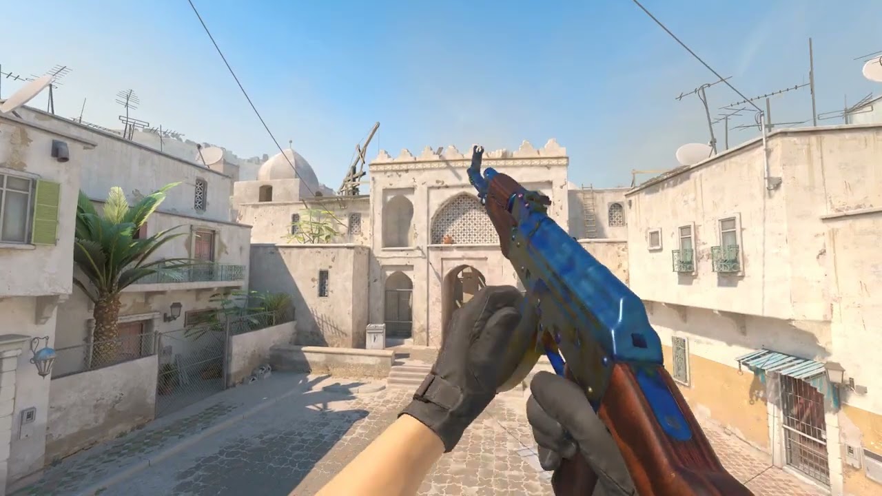 AK 47   Case Hardened 661 Blue Gem Counter Strike 2 Showcase 2025