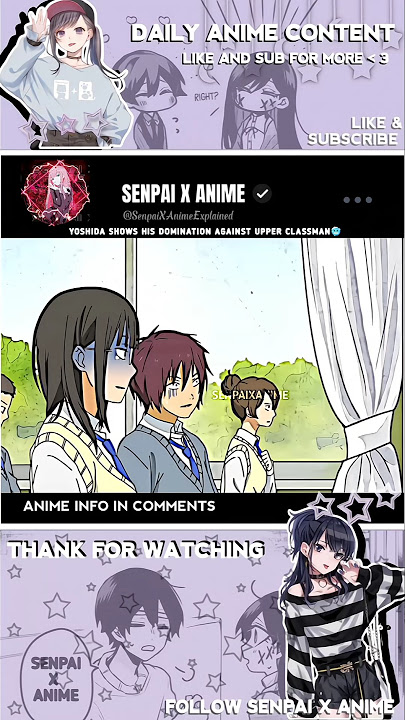 Yoshida Shows His Domination 🥶 || My Little Monster || #anime #animeedits #animemoments #animeboy