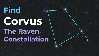 How to Find Corvus the Crow Constellation