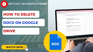 how to delete docs on google drive?