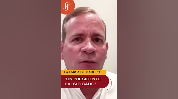 La farsa de Maduro: "Un presidente falsificado" #quépasóconloquepasó #maduro #venezuela