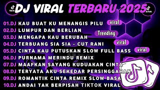 Download Lagu DJ TIKTOK TERBARU 2025||DJ KAU BUAT KU MENANGIS PILU🎵DJ LUMPUR DAN BERLIAN FULL ALBUM MP3 Download Lagu DJ TIKTOK TERBARU 2025||DJ KAU BUAT KU MENANGIS PILU🎵DJ LUMPUR DAN BERLIAN FULL ALBUM MP3