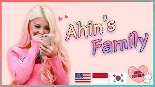 We are a global family🛫🌎😥(레알 글로벌 패밀리) IDOL FAMILY MOMOLAND Ahin (아이돌 패밀리 모모랜드 아인) [ENG/INDO]