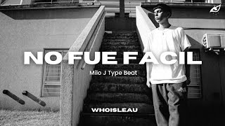 Video thumbnail of "[FREE] Milo J x RnB Type Beat - "NO FUE FACIL" | Guitar RnB Type Beat"