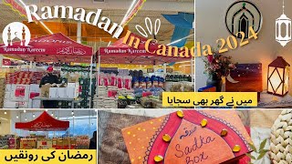 Welcoming Ramadan 2024 in Canada: Grocery Shopping & Home Decor 🌙✨ | BeenVlogs