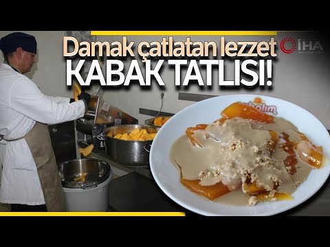 Aydın'ın Coğrafi İşaret Tescilli 'Kabak Tatlısı' Damak Çatlatıyor