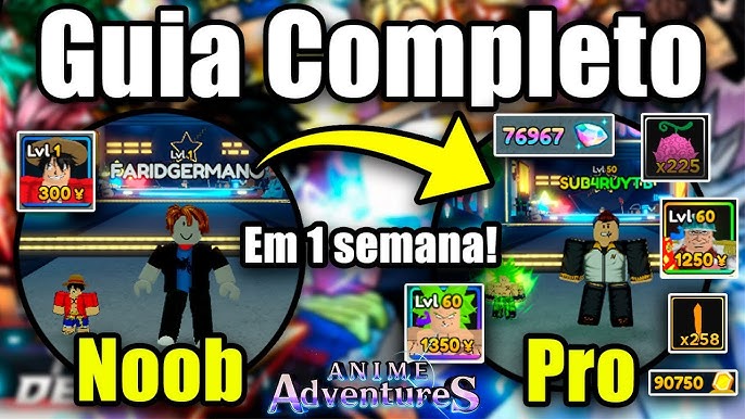 ANIME ADVENTURES* MELHOR TIER LIST 100% SINCERA E ANALISADA POR UM PRO  PLAYER 