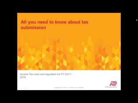 Know your Taxes - Updates on Tax Exemption and Investment Declaration