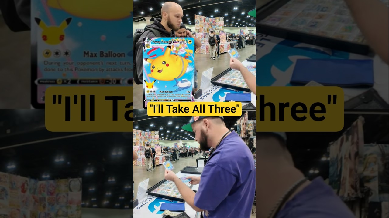 He's Hunting Pokemon Celebrations! Collect-A-Con Vendor POV 