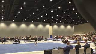 Cole Janz Floor at GymACT Nationals