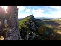 Le pic saint loup vu du ciel drone dji