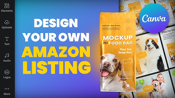 How to Design Amazon Listing with Canva FOR FREE