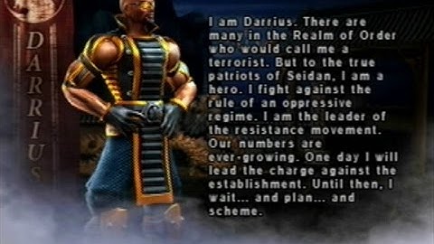 Mortal Kombat Deception-Konquest With Darrius
