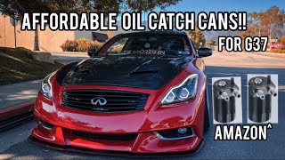G37 Oil Catch Can install+ Every G35/350z Should have this!