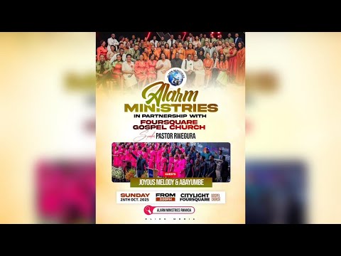 AKANOGO BY ALARM MINISTRIES With PASTOR RWEGURA JOYOUS MELODY 26 10 2025