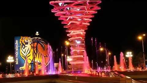 Nhạc nước nghệ thuật KĐT Phú Cường - Kiên Giang