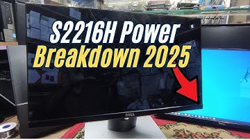 Dell Borderless Monitor S2216H Power Supply Breakdown | Created by Afjal Hossain
